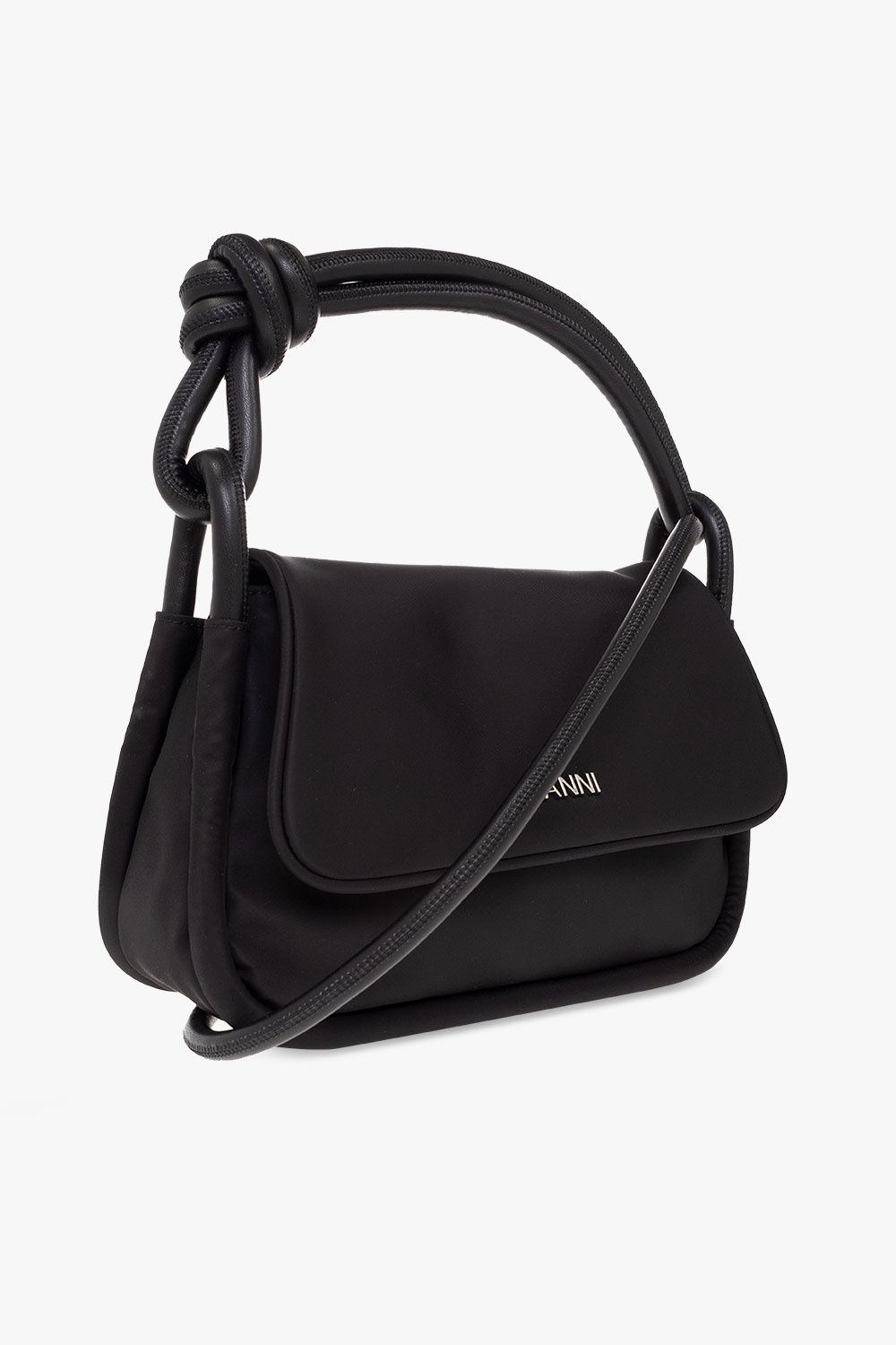 Black Shoulder bag with logo Ganni - Vitkac Canada